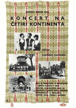 MUO-022862: Koncert na četiri kontinenta: plakat