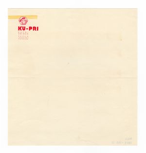 MUO-008307/39: KU-PRI kućni pribor: listovni papir