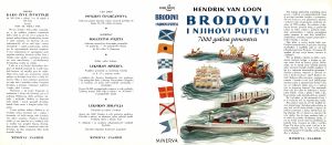 MUO-008039/02: Hendrik van Loon: Brodovi i njihovi putevi: ovitak za knjigu