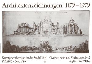MUO-021975: Architektenzeichnungen 1479-1979: plakat