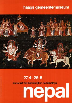 MUO-022282: Nepal kunst uit het koninkrijk: plakat
