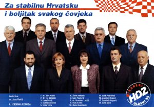 MUO-030746: Za stabilnu Hrvatsku i boljitak svakog čovjeka: plakat