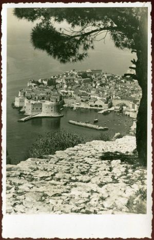 MUO-039145: Dubrovnik - Panorama sa Srđa: razglednica