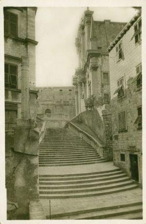 MUO-040813: Dubrovnik - Uz Jezuite: razglednica