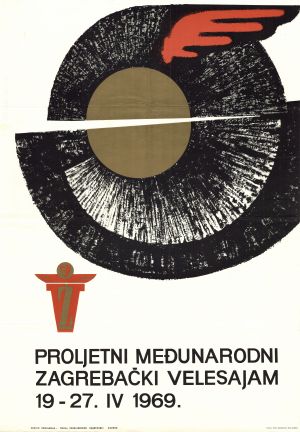 MUO-026897/01: Proljetni međunarodni Zagrebački velesajam 19-27.IV 1969: plakat