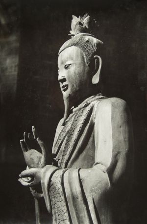 MUO-035702: Skulptura bude, Bombay, 1955: fotografija