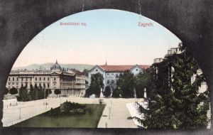 MUO-038729: Zagreb - Sveučilište: razglednica
