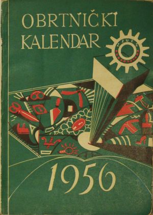 MUO-044456: Obrtnički kalendar 1956.: knjiga