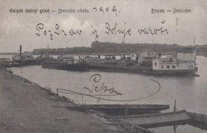 MUO-042584: Osijek - Dravska obala: razglednica