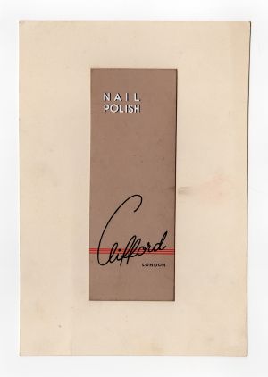 MUO-008301/88: Nail polish Clifford London: predložak