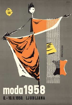 MUO-027283: Moda 1958: plakat