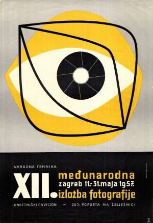 MUO-010996: XII. međunarodna izložba fotografije: plakat