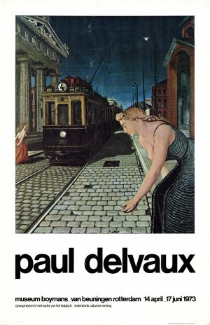 MUO-021819: paul delvaux: plakat