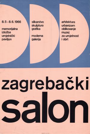 MUO-024849: zagrebački salon: plakat