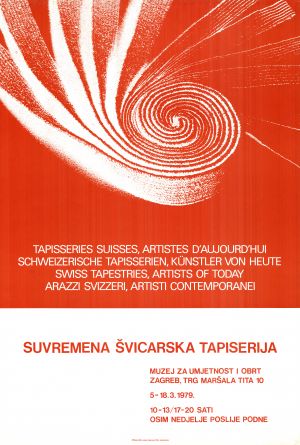 MUO-022506: SUVREMENA ŠVICARSKA TAPISERIJA: plakat
