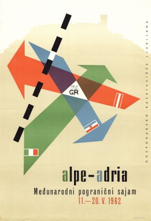 MUO-028123: Alpe-adria Međunarodni pogranični sajam 1962: plakat