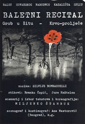MUO-028148: Grob u žitu - Krvo-proljeće: plakat