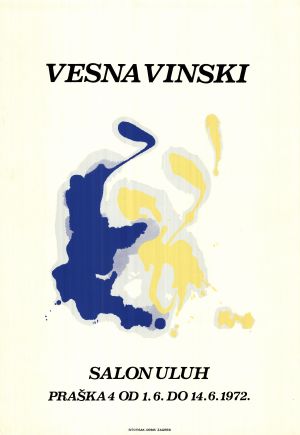 MUO-019820: Vesna Vinski Salon ULUH: plakat