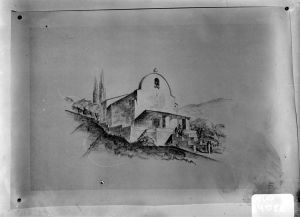 MUO-024088: Crkva na Sušaku: fotografija arhitektonskog nacrta