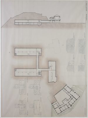 MUO-032254/03: Naučna biblioteka Dubrovnik: arhitektonski crtež
