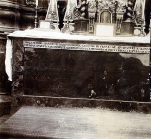 MUO-044557/316: Sveti Leonard - dio oltara: fotografija