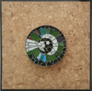 MUO-016027: zeleni iris: mozaik