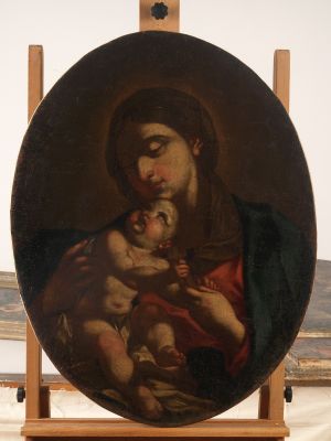MUO-016315: Majka Božja s djetetom: slika