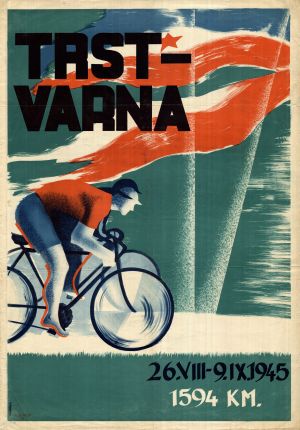 MUO-019989/01: Trst-Varna 26.VIII-9.IX.1945 1594 km.: plakat