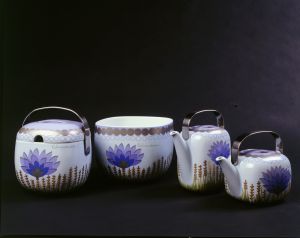 DIJA-1900: čajnik : zdjela s poklopcem