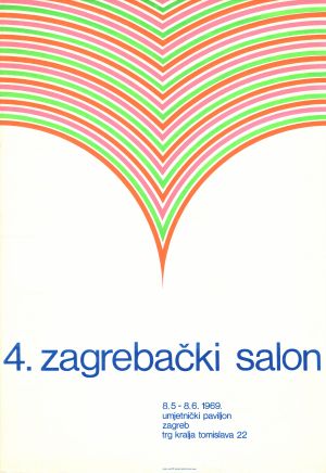 MUO-045640: 4. zagrebački salon: plakat
