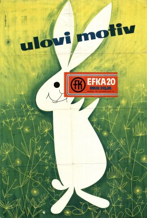 MUO-029656: Ulovi motiv FK Efka 20 pan film made in yugoslavia.: plakat