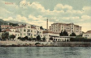 MUO-032083: Opatija - Panorama s mora: razglednica