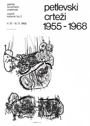 MUO-045627/02: Petlevski - crteži 1955 - 1968: plakat