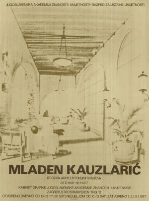 MUO-020585: Mladen Kauzlarić: plakat