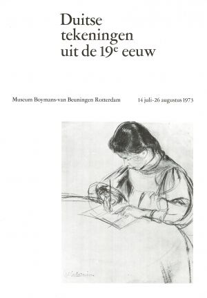 MUO-021825: Duitse tekeningen uit de 19e eeuw: plakat