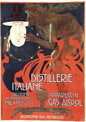 MUO-021775: DISTILLERIE ITALIANE: plakat