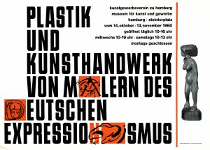 MUO-022084: PLASTIK UND KUNSTHANWERK VON MALERN DES DEUTSCHEN EXPRESSIONISMUS: plakat