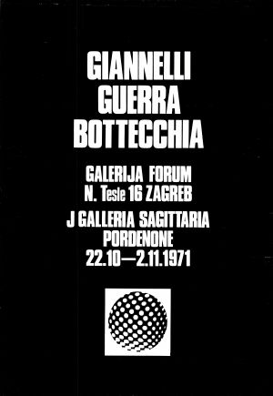 MUO-019796: Gianelli Guerra Bottecchia: plakat
