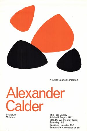 MUO-027440: Alexander Calder Sculpture Mobiles: plakat