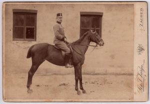 MUO-015834/34: Napoleon Krale na konju: fotografija