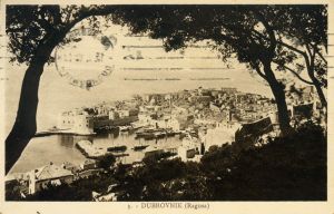 MUO-008745/866: Dubrovnik - Panorama: razglednica