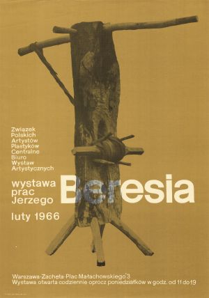 MUO-027477: Wystawa prac Jerzego Beresia: plakat