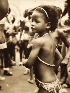 MUO-035653: Mlada plesačica sambe, Rio de Janerio, 1971.: fotografija