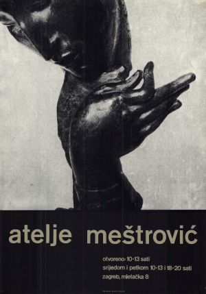 MUO-045542: Atelje Meštrović (stalni postav): plakat