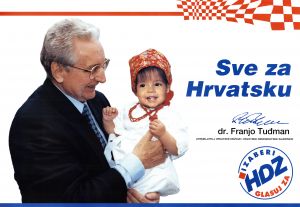 MUO-030747: Sve za Hrvatsku dr. Franjo Tuđman: plakat
