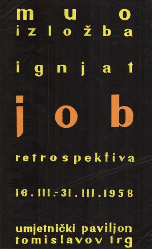 MUO-011053/05: Ignjat Job retrospektiva: plakat