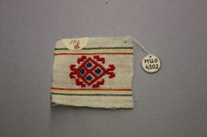 MUO-004302: Uzorak narodnog tkanja: uzorak narodnog tkanja