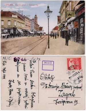 MUO-008745/1478: Osijek - Gornji grad: razglednica
