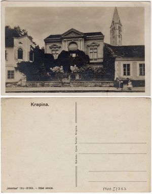 MUO-051723: Krapina - župna crkva sv. Nikole: razglednica