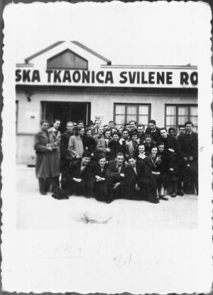 MUO-050115: Prva jugoslavenska tkaonica svilene robe, Osijek: fotografija